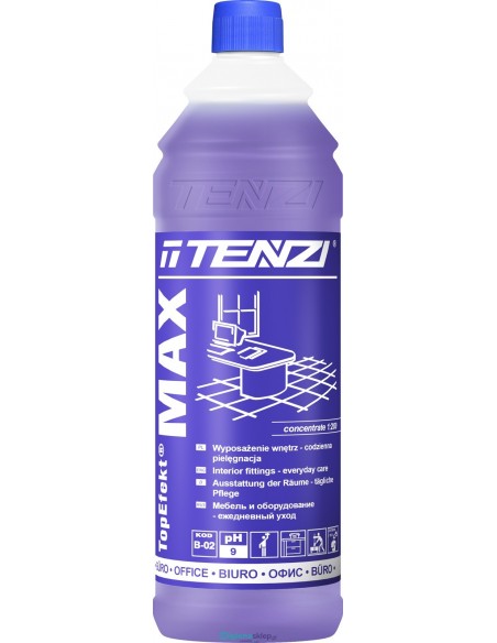 TENZI TOPEFEKT MAX Codzienna pielęgnacja wyposażenia wnętrz TENZI TOPEFEKT MAX Codzienna pielęgnacja wyposażenia wnętrz