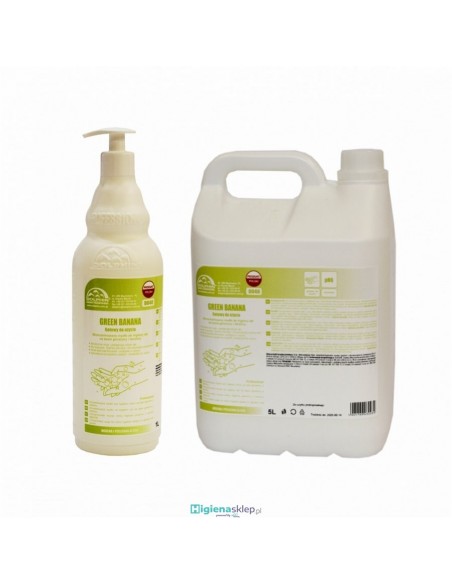 DOLPHIN GREEN BANANA Preparat do codziennej higieny i pielęgnacji rąk DOLPHIN GREEN BANANA Preparat do codziennej higieny i pielęgnacji rąk