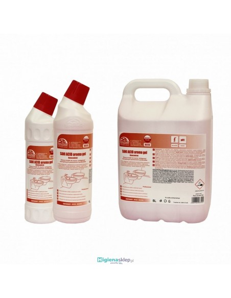 DOLPHIN SANI ACID AROMA GEL Mycie ceramicznych urządzeń sanitarnych DOLPHIN SANI ACID AROMA GEL Mycie ceramicznych urządzeń sanitarnych