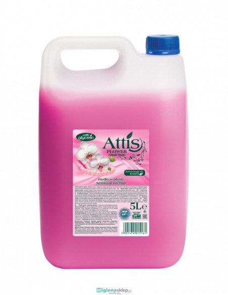 ATTIS Mydło w płynie zapas 5L ATTIS Mydło w płynie zapas 5L