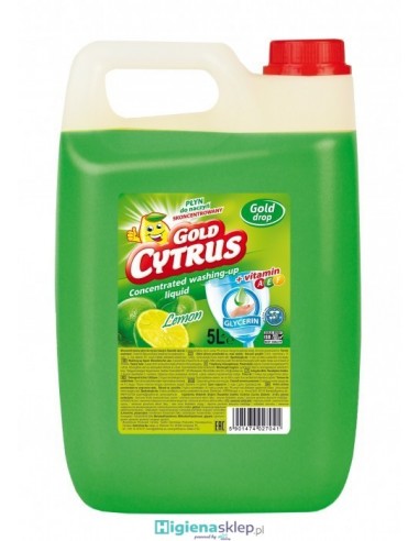 GOLD CYTRUS Płyn do mycia naczyń 5l