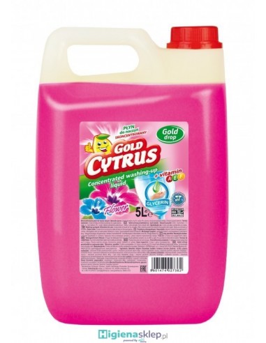 GOLD CYTRUS Płyn do mycia naczyń 5l