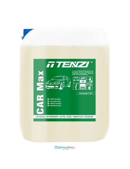 TENZI CAR MAX 20L Koncentrat Mycie karoserii pojazdow  aktywna piana TENZI CAR MAX 20L Koncentrat Mycie karoserii pojazdow  aktywna piana