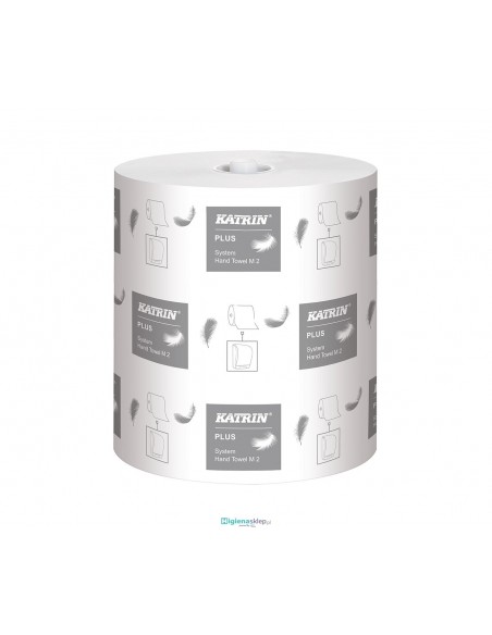 460058 KATRIN PLUS System Towel M2 Ręcznik papierowy systemowy / 6 rolek 460058 KATRIN PLUS System Towel M2 Ręcznik papierowy systemowy / 6 rolek