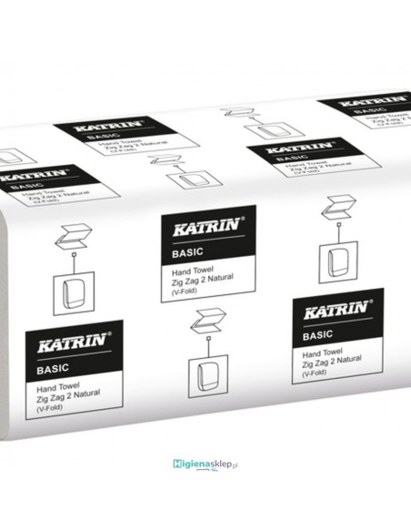 35564 KATRIN BASIC | Ręcznik składany ZZ 2-warstwowy 35564 KATRIN BASIC | Ręcznik składany ZZ 2-warstwowy