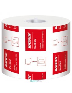 103424 Katrin papier toaletowy w rolce systemowy 800 listków 2-warstwowy 36 rolek