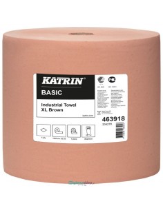 463918 KATRIN BASIC XL Brown Czyściwo papierowe / 1 rolka