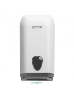 92582 KATRIN dozownik do papierów toaletowych składanych biały