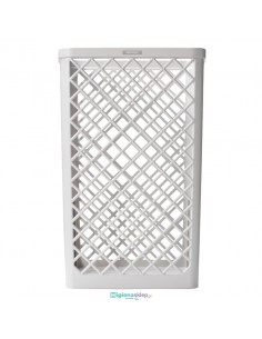 4287 KATRIN INCLUSIVE ażurowy kosz na śmieci 40L biały