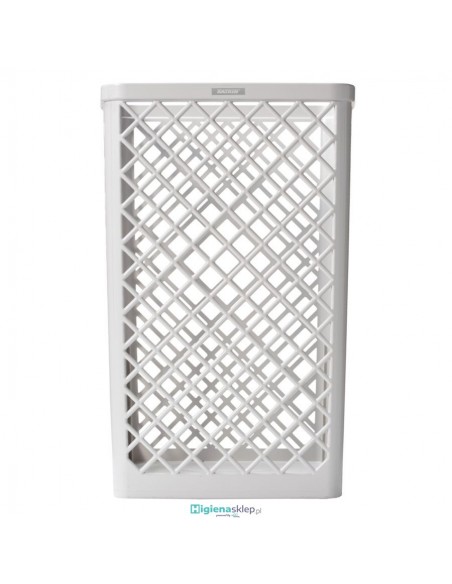 4287 KATRIN INCLUSIVE ażurowy kosz na śmieci 40L biały 4287 KATRIN INCLUSIVE ażurowy kosz na śmieci 40L biały