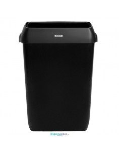 92285 KATRIN INCLUSIVE kosz na śmieci z przykrywką 50L czarny