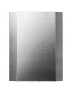 900771 KATRIN kosz na śmieci 25L z satynowej stali nierdzewnej