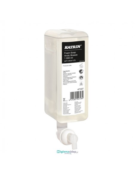 47307 KATRIN Arctic Breeze Mydło w pianie 1000 ml 47307 KATRIN Arctic Breeze Mydło w pianie 1000 ml