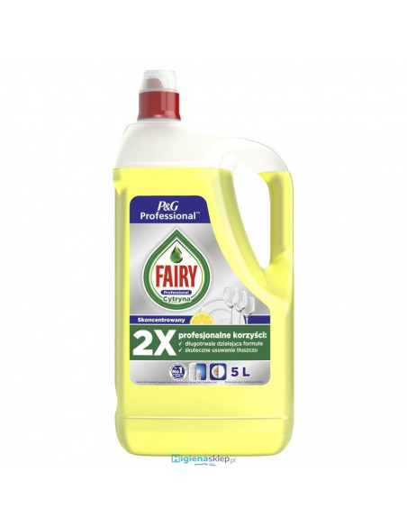 Fairy Professional płyn do mycia naczyń Lemon 5L Fairy Professional płyn do mycia naczyń Lemon 5L