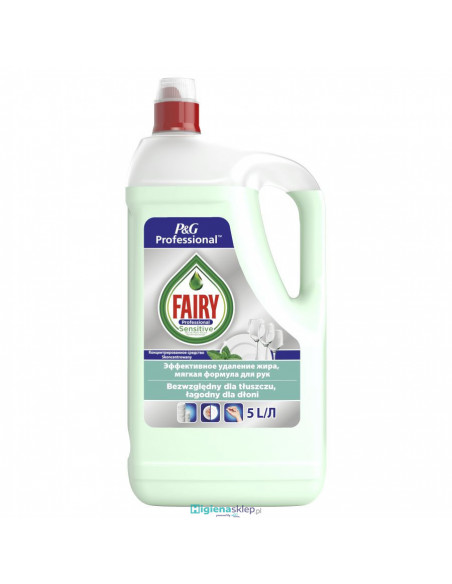 Fairy Professional płyn do mycia naczyń Sensitive 5L Fairy Professional płyn do mycia naczyń Sensitive 5L