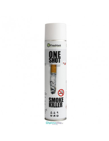 FRESHTEK NEUTRALIZATOR DYMU PAPIEROSOWEGO ONE SHOT SMOKE KILLER 600 ml