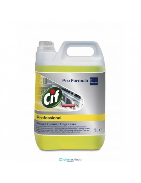 Cif Professional Power Cleaner Degreaser płyn do odtłuszczania 5L