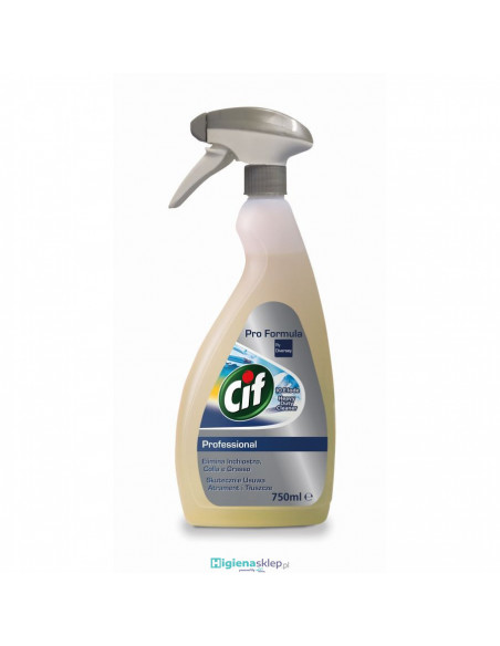 Cif Professional Heavy Duty Cleaner usuwanie trudnych zabrudzeń 750 ml Cif Professional Heavy Duty Cleaner usuwanie trudnych zabrudzeń 750 ml