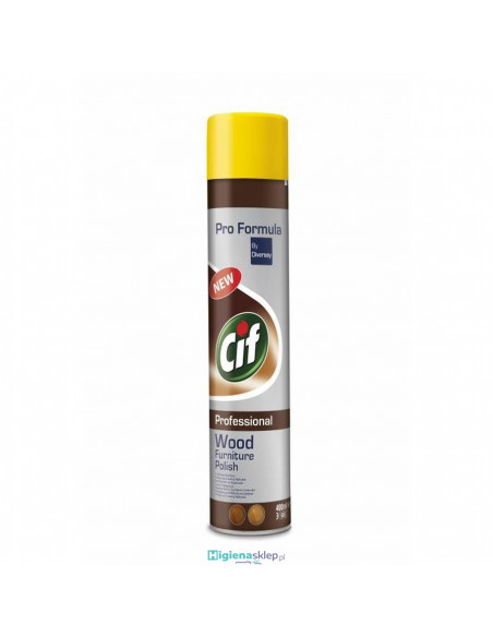 Cif Wood Furniture Polish spray do mebli 400 ml Cif Wood Furniture Polish spray do mebli 400 ml