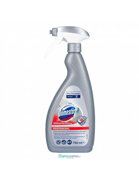 Domestos Sani 4in1 Plus Spray preparat do dezynfekcji toalet 750 ml Domestos Sani 4in1 Plus Spray preparat do dezynfekcji toalet 750 ml