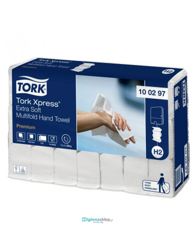 Tork Xpress® ekstra miękki ręcznik Multifold w składce wielopanelowej