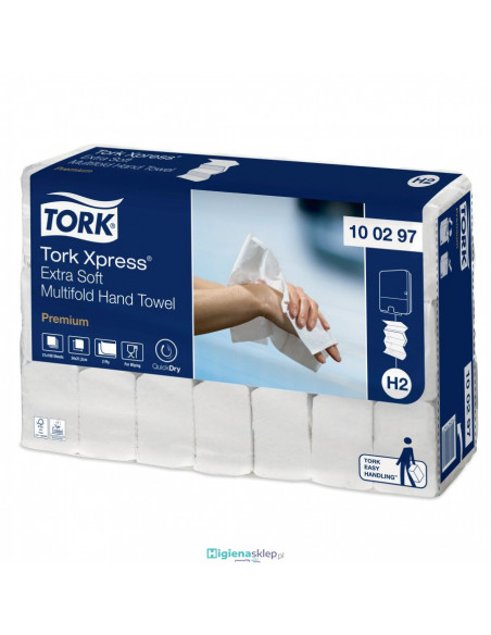 Tork Xpress® ekstra miękki ręcznik Multifold w składce wielopanelowej Tork Xpress® ekstra miękki ręcznik Multifold w składce wielopanelowej