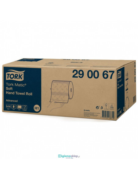 Tork Matic® miękki ręcznik w roli Tork Matic® miękki ręcznik w roli