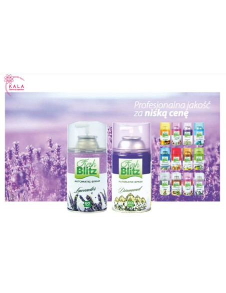 KALA Fresh Blitz wkład do odświeżaczy elektronicznych 260 ml KALA Fresh Blitz wkład do odświeżaczy elektronicznych 260 ml