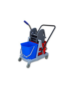 Wózek do sprzątania S4 2×15 litrów