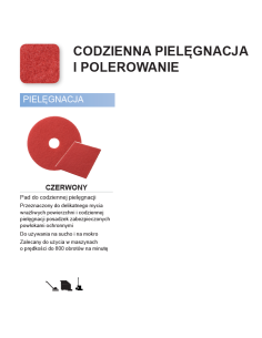 Czerwony pad do codziennej pielęgnacji 2