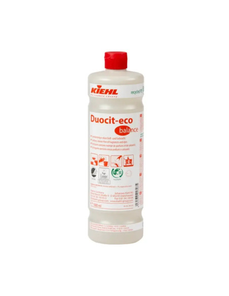 KIEHL DUOCIT-ECO BALANCE Płyn do mycia sanitariatów bez barwników i substancji zapachowych KIEHL DUOCIT-ECO BALANCE Płyn do mycia sanitariatów bez barwników i substancji zapachowych
