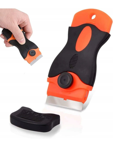 Skrobak do szyb plastik/gumac z ostrzem Skrobak do szyb plastik/gumac z ostrzem