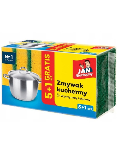 Zmywak do naczyń Jan Niezbędny A5+1 gratis