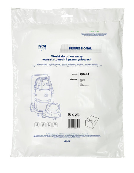Worki do odkurzacza K&M Q041A PAPIER
