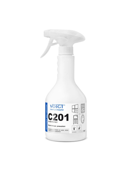 Voigt C201 GLASS PROTECT Mycie bieżące przeszkleń 600ml Voigt C201 GLASS PROTECT Mycie bieżące przeszkleń 600ml