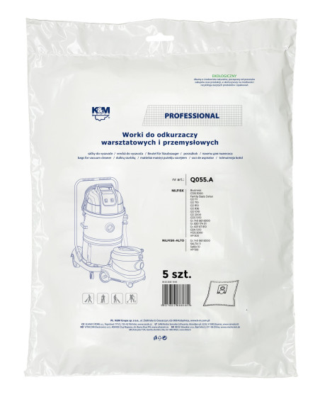 Worki do odkurzacza K&M Q055A PAPIER
