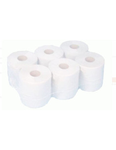 Papier toaletowy Jumbo 190M 2W biały 65% A12