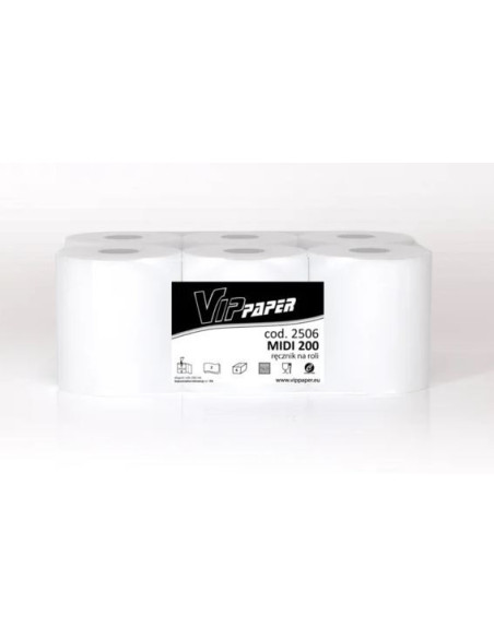 Ręcznik w roli MIDI 200M 2W, zam. TORK OP. 6 rolek Ręcznik w roli MIDI 200M 2W, zam. TORK OP. 6 rolek