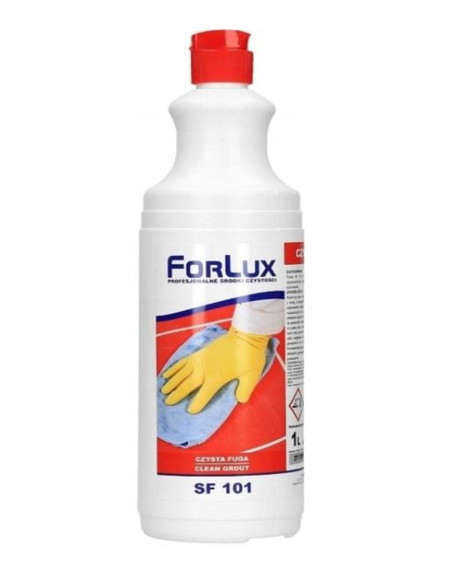Forlux Czysta Fuga PREPARAT PŁYN DO GRUNTOWNEGO CZYSZCZENIA FUG 1L Forlux Czysta Fuga PREPARAT PŁYN DO GRUNTOWNEGO CZYSZCZENIA FUG 1L