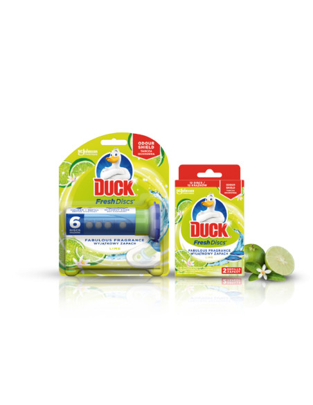 Krążek WC żel duck komplet MIX Krążek WC żel duck komplet MIX