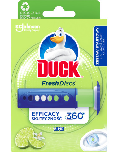 Krążek WC żel duck komplet MIX