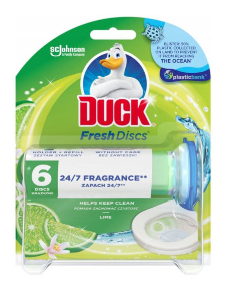 Krążek WC żel duck komplet MIX Krążek WC żel duck komplet MIX