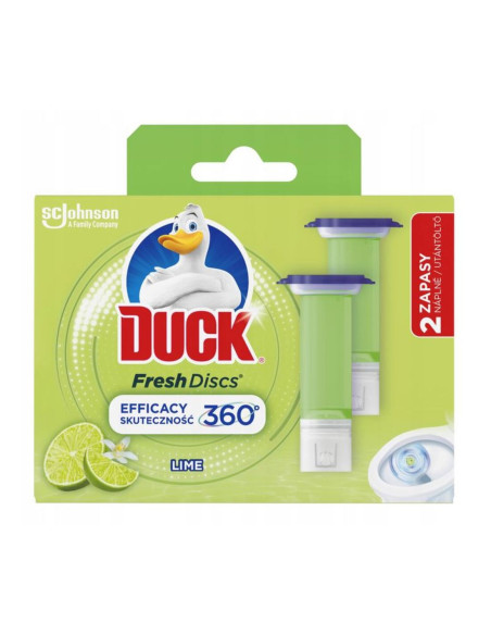 Żelowe krążki do toalety o zapachu morskim Duck Fresh Discs zapas A2 MIX Żelowe krążki do toalety o zapachu morskim Duck Fresh Discs zapas A2 MIX