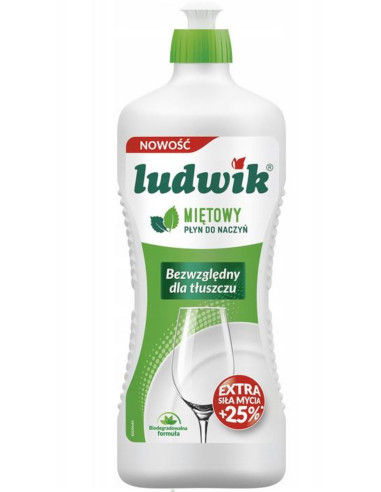 Płyn do mycia naczyń Ludwik miętowy