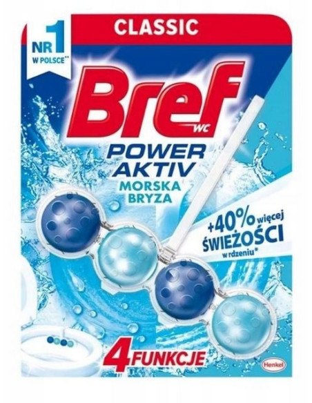 Zawieszki Bref do WC 50G Power AKtiv Zawieszki Bref do WC 50G Power AKtiv