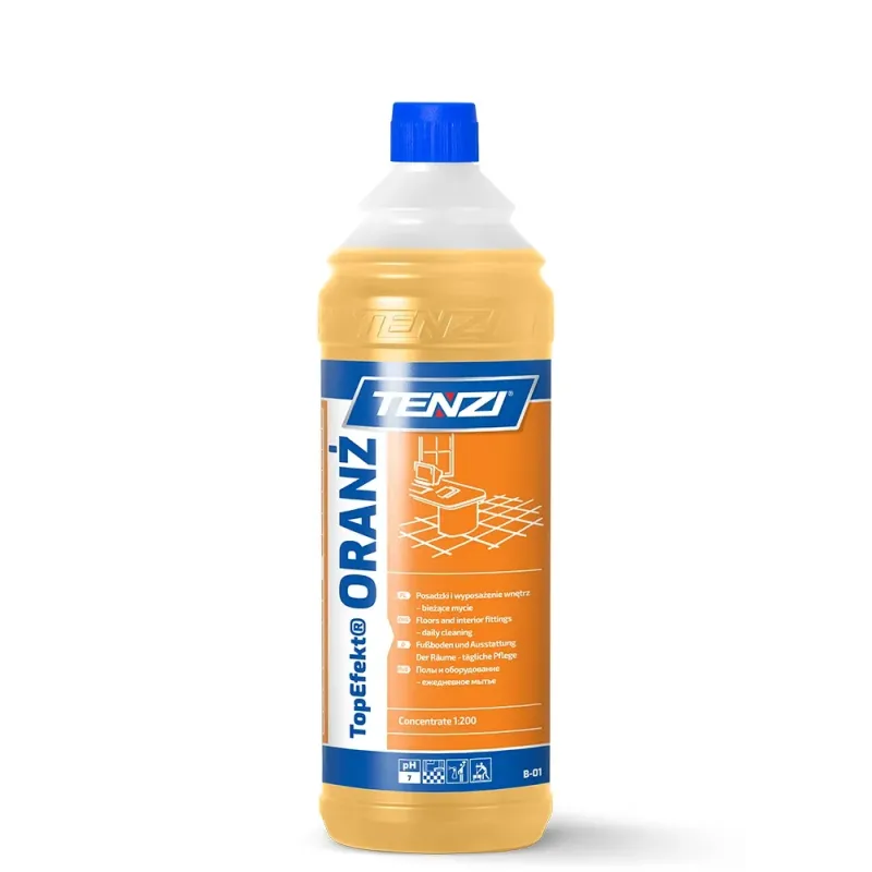 TENZI TOPEFEKT ORANŻ Bieżące zmywanie posadzek i wyposażenia wnętrz