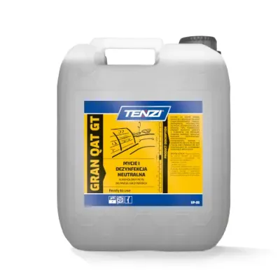 TENZI GRAN QAT GT 5L Gotowy do użycia. Mycie bieżące i dezynfekcja neutralna.