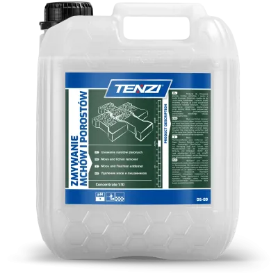 TENZI ZMYWANIE MCHÓW I POROSTÓW 5L Koncentrat. Usuwanie nalotów zielonych.