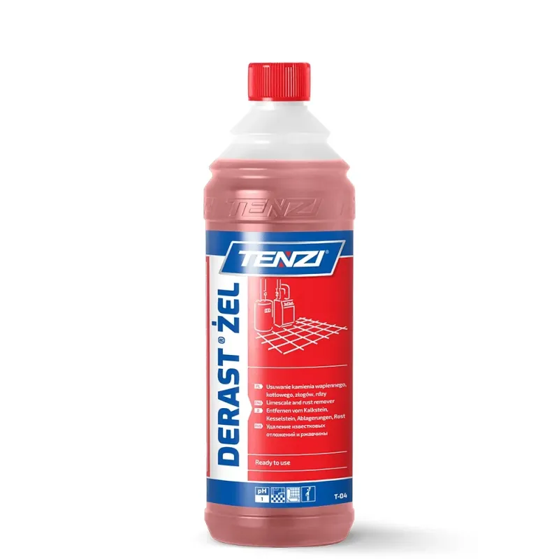 TENZI DERAST ŻEL Usuwanie kamienia wapiennego, kotłowego, złogów