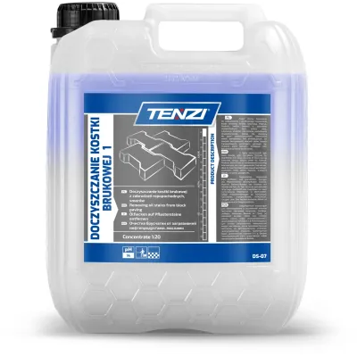 TENZI DOCZYSZCZANIE KOSTKI BRUKOWEJ 1 5L Koncentrat. Gruntowne usuwanie zabrudzeń ropopochodnych.